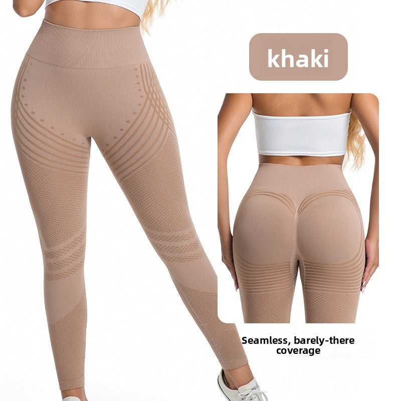 Fitness workout butt-lifting leggings