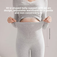Maternity High-Waisted Cotton Leggings