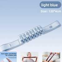 Digital Segmented Polyester Resistance Band, 8-12 Levels Adjustable Strength Training Pull Band for Yoga, Pilates, and Full-Body Workout
