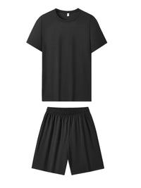 Summer New Men's Breathable Sportswear Set ? Fashionable Plus-Size and Oversized
