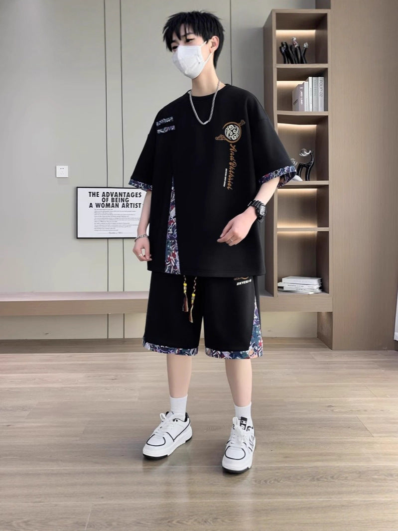 Chinese Style Men's Sportswear Set