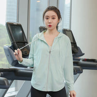Womens Loose Fit Long Sleeve Sportswear Top