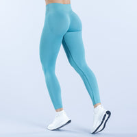 High elasticity seamless nine-inch yoga pants
