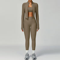 High-Waisted Yoga Sportswear Set