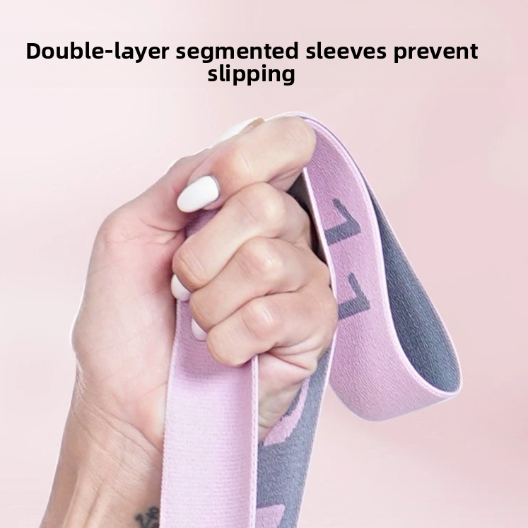 Digital Segmented Polyester Resistance Band, 8-12 Levels Adjustable Strength Training Pull Band for Yoga, Pilates, and Full-Body Workout