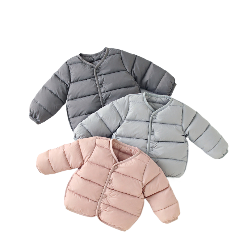 Infant and toddler children's down jackets