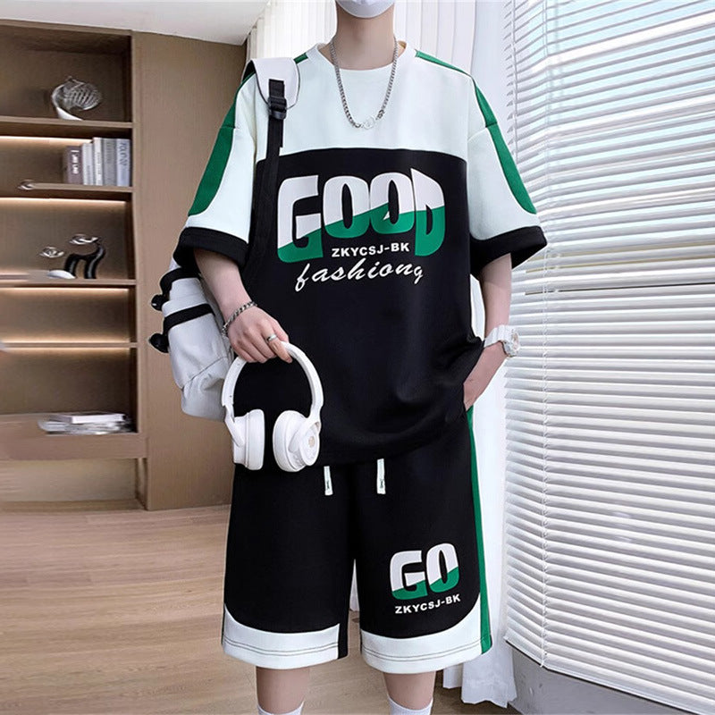 Chinese Style Men's Sportswear Set