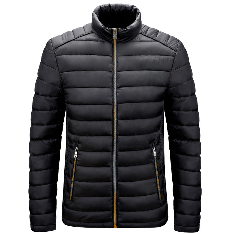 Men's and women's lightweight cotton jackets with ribbed detailing for casual wear