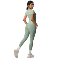Womens Yoga Fitness Suit Quick Dry Tight Running Sportswear