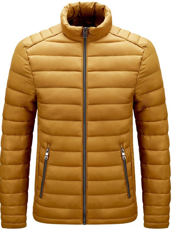 Men's and women's lightweight cotton jackets with ribbed detailing for casual wear