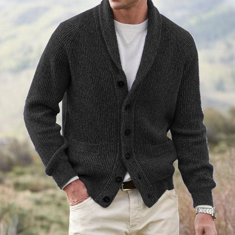 Men's Sweaters Simple Thickened Cardigans Men's Jackets