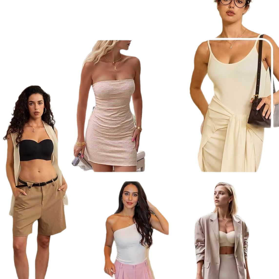 Womens Wireless Strapless Bras – Comfortable Full Coverage