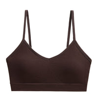 Ladies can wear sports bras on the outside