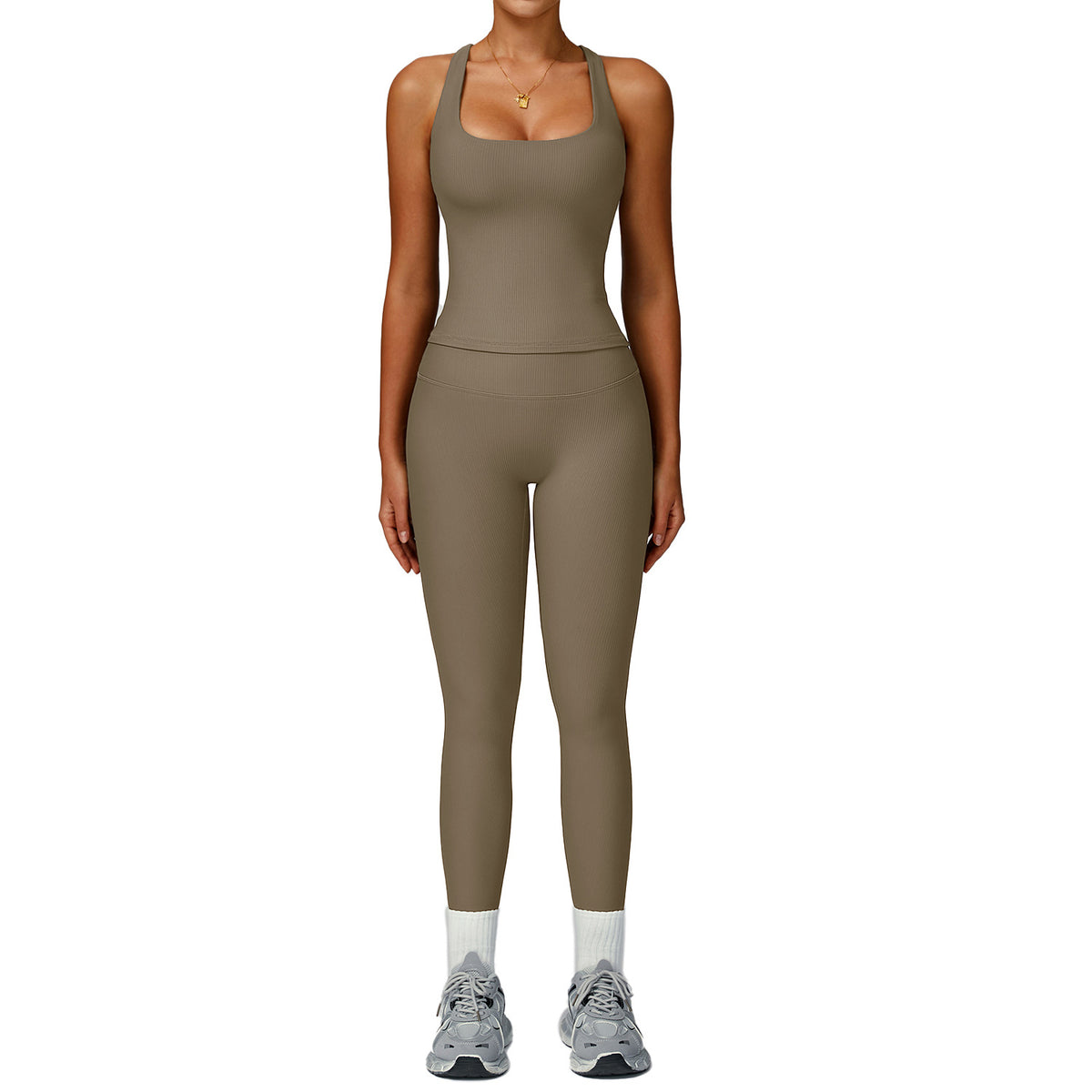 High-Waisted Yoga Sportswear Set