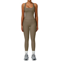 High-Waisted Yoga Sportswear Set