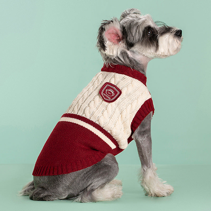 Pet clothing - Knitted winter and autumn jackets