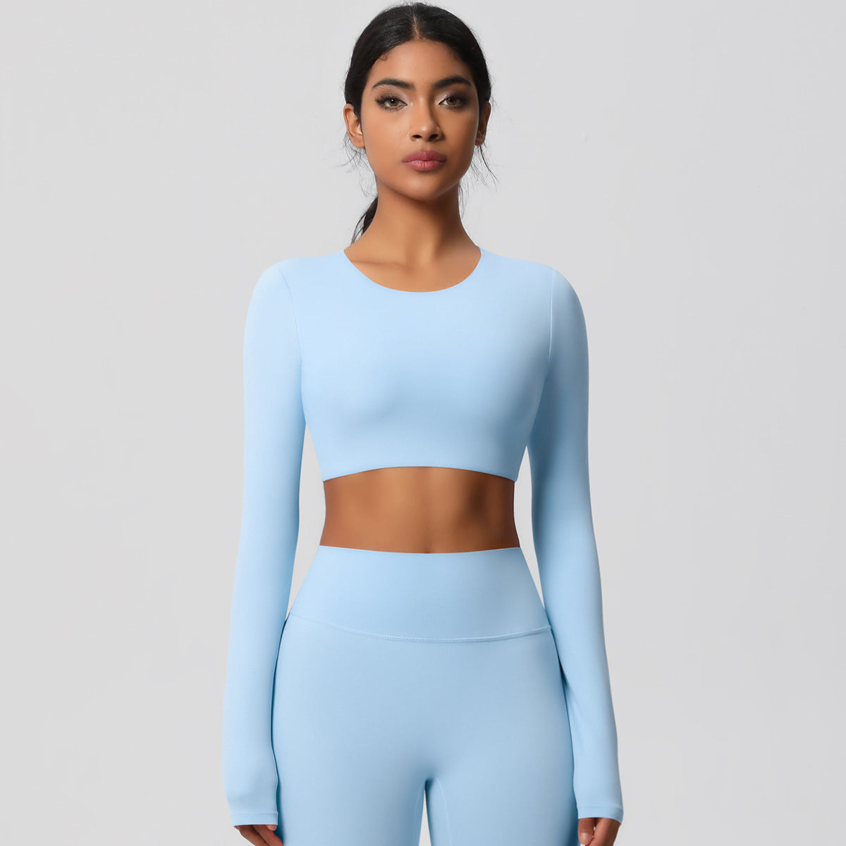 Womens Yoga Fitness Suit Quick Dry Tight Running Sportswear