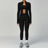 High-Waisted Yoga Sportswear Set