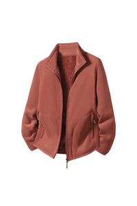 Winter and autumn fleece jackets for men and women