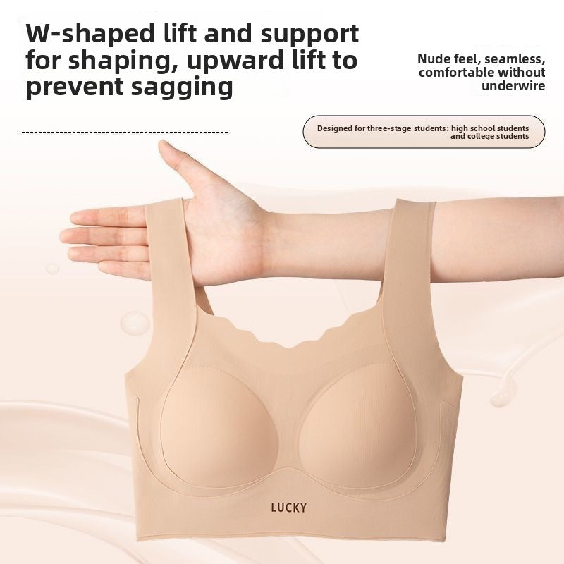 Women Summer Sports Bra Vest Shockproof Fixed Cup Bras