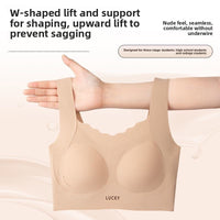 Women Summer Sports Bra Vest Shockproof Fixed Cup Bras