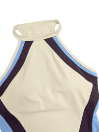 Women's Sleeveless Sportswear Set with Wide-Leg Pants