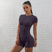 Womens Quick-Dry Yoga Running Sportswear