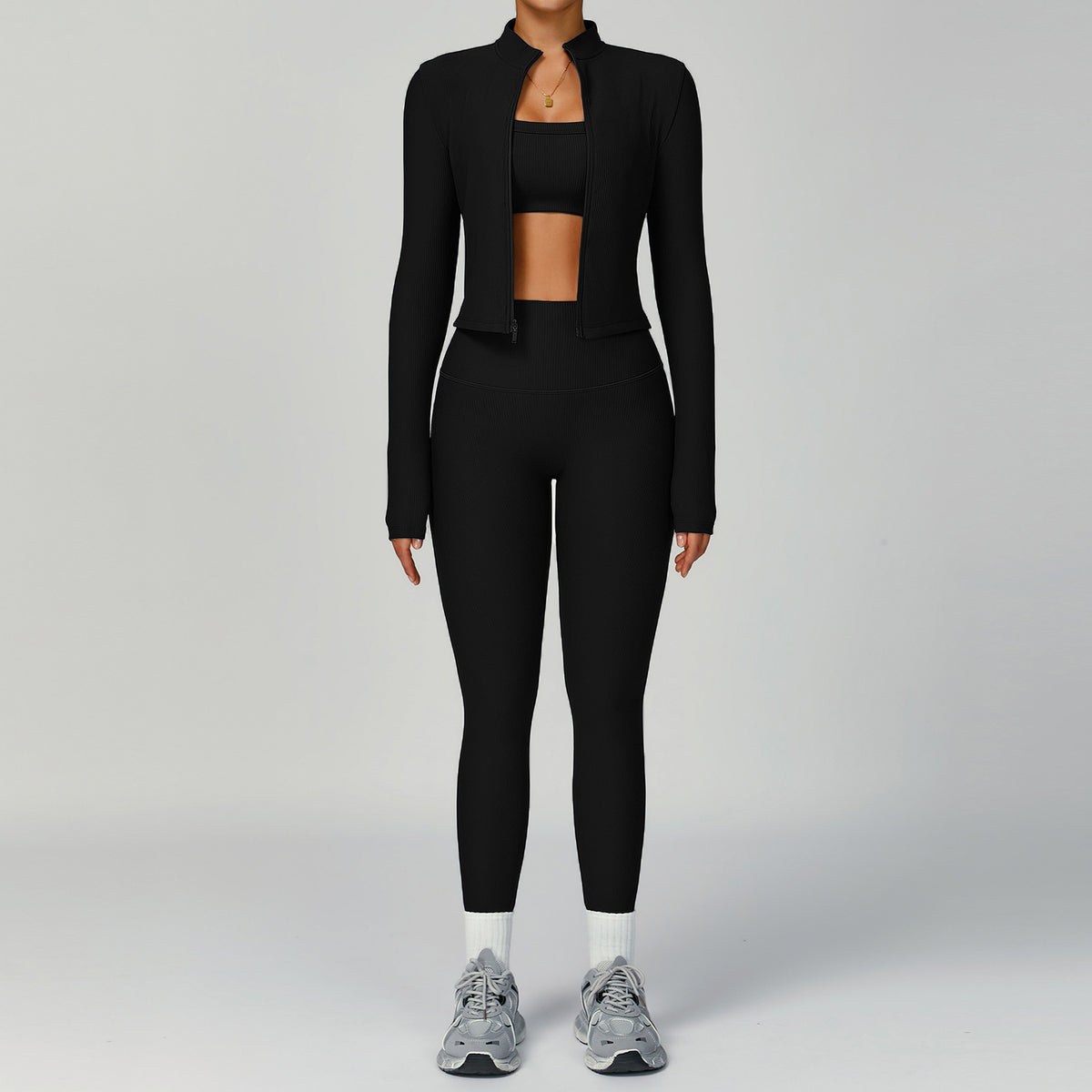 High-Waisted Yoga Sportswear Set