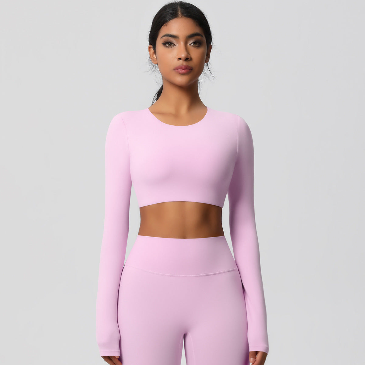 Womens Yoga Fitness Suit Quick Dry Tight Running Sportswear