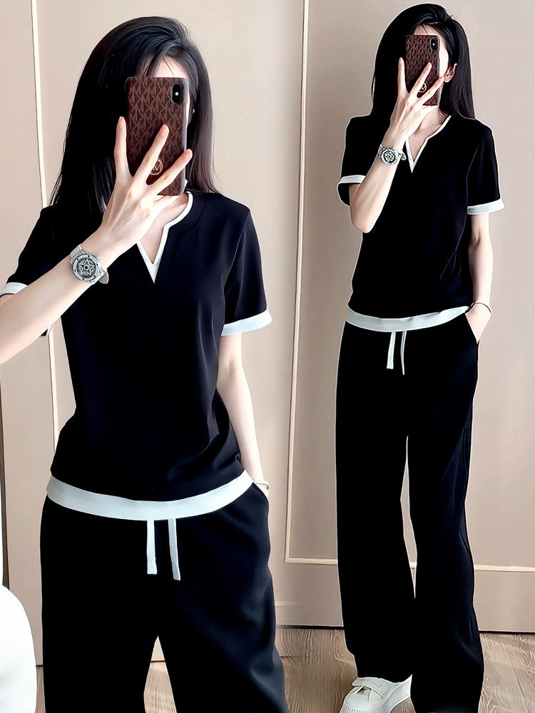 Women's Casual Sportswear Two-Piece Set