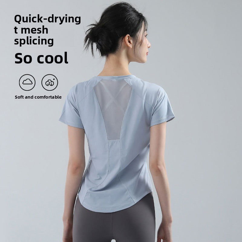 Womens Elastic Quick-Dry Sportswear Set
