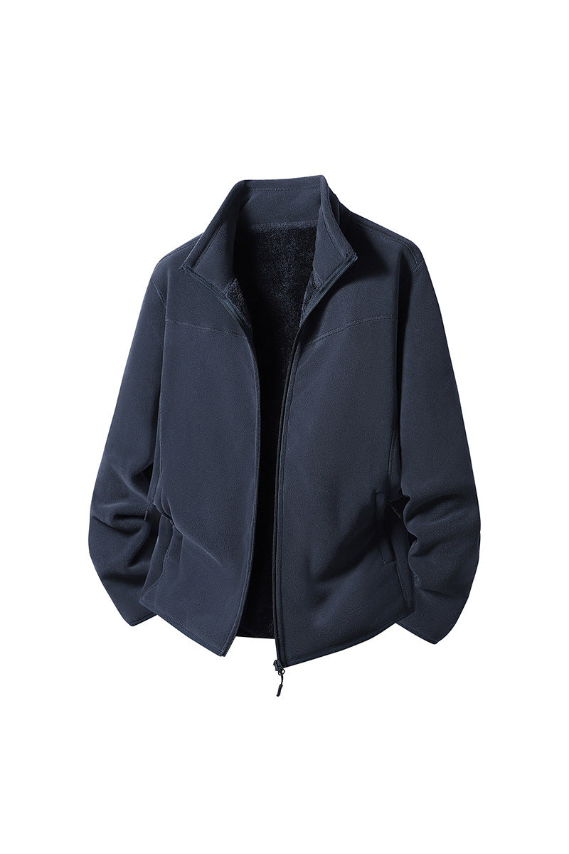 Winter and autumn fleece jackets for men and women