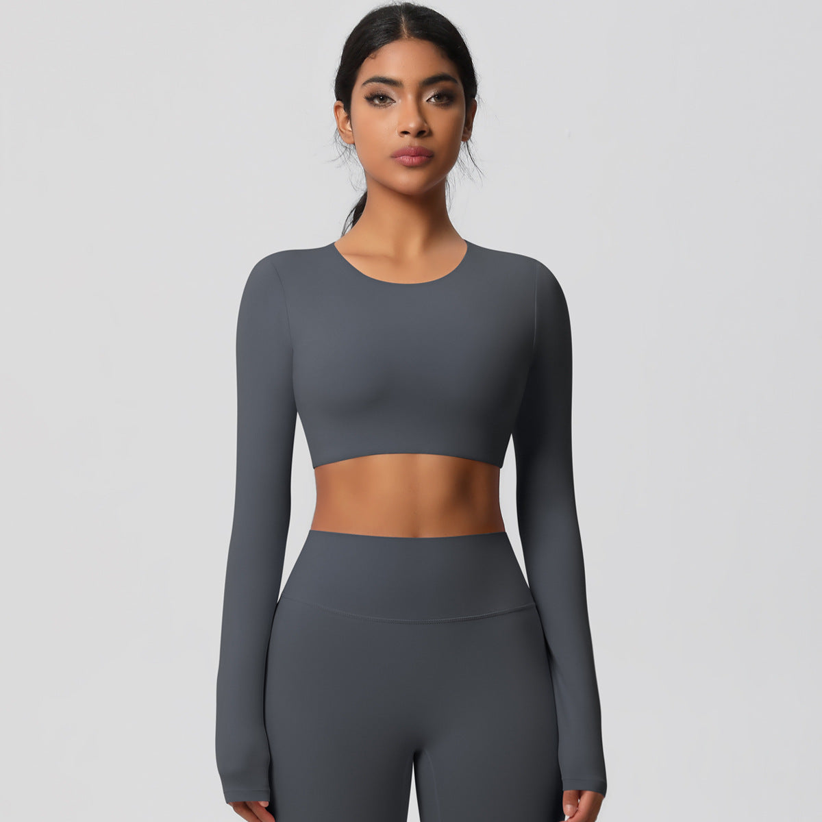 Womens Yoga Fitness Suit Quick Dry Tight Running Sportswear