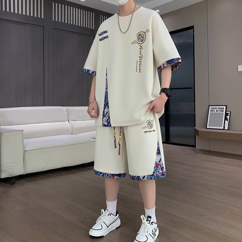 Chinese Style Men's Sportswear Set