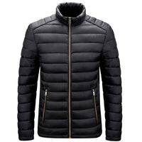 Men's and women's lightweight cotton jackets with ribbed detailing for casual wear