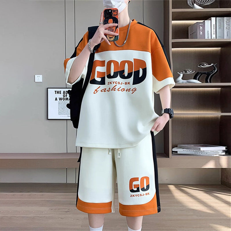 Chinese Style Men's Sportswear Set