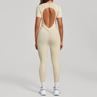 Women's Backless Tight-Fit Sportswear One-Piece
