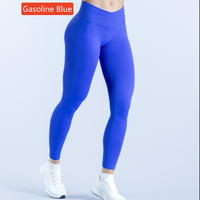 High elasticity seamless nine-inch yoga pants