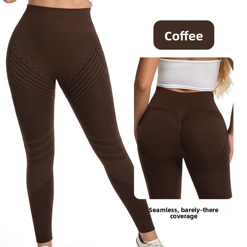 Fitness workout butt-lifting leggings